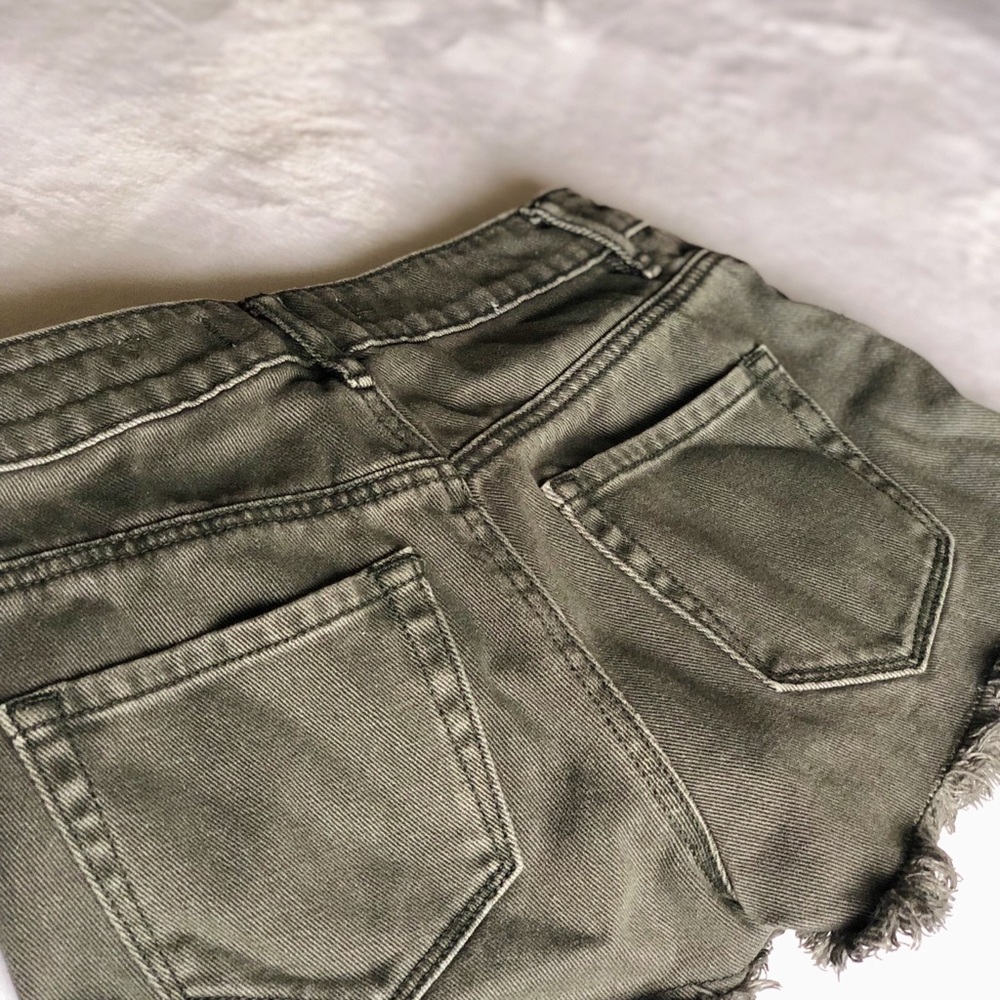 Bullhead Denim Green High Rise
